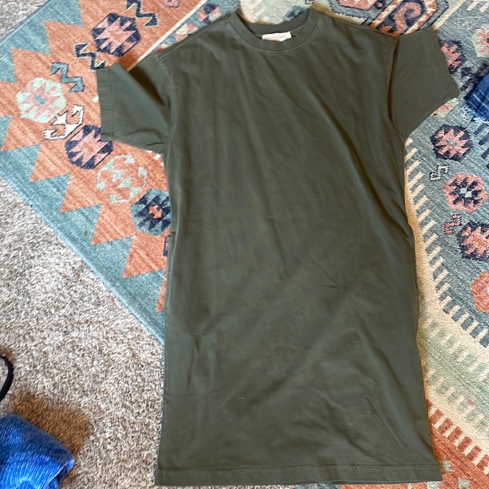 green dress, ccs, with pockets, only worn a few time,